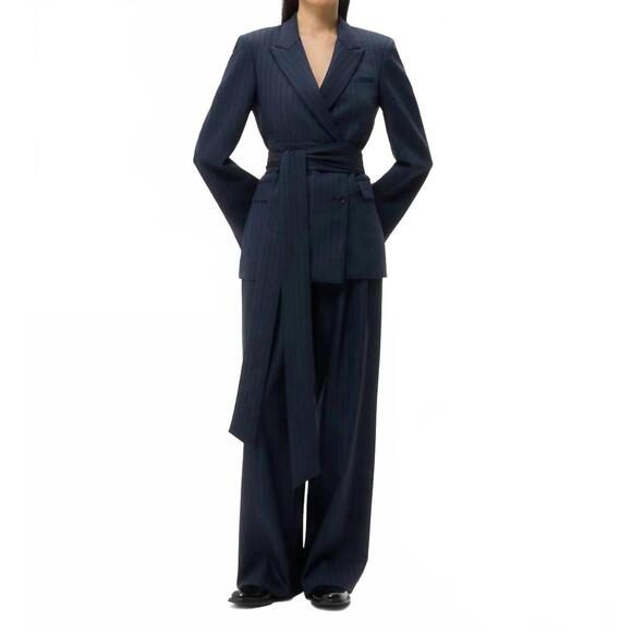 NEW TWP delancey insignia jacket in blue - Picture 3 of 6